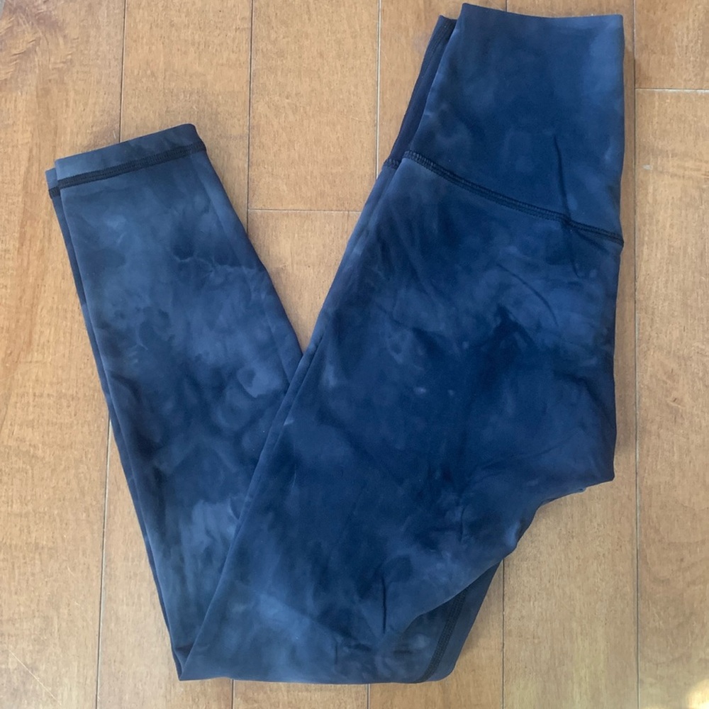 Zyia leggings. Size 4. Black/gray